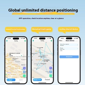 Toàn cầu định vị GPS theo dõi truy vấn bluetooth chống mất vật nuôi Tracker cho IOS/<span class=keywords><strong>Android</strong></span> airtag xe theo dõi> 20 Giờ Tuổi thọ pin 1 - Product Image 2
