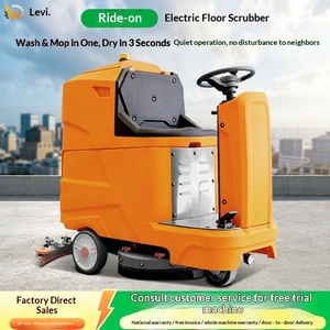Driving Commercial Washing Machine Industrial Washing Machine <b>Suction</b> Mop Integrated Cleaning Workshop Tile Washing Machine - Product Image 1