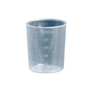 Vasos Medidores O'Kayme de 100 ml, Vasos Graduados de Plástico para Uso en Laboratorio - Product Image 4