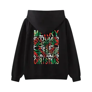 Christmas 100% cotton Sweatshirt Customized LOGO Pattern Design GORLAMS Original Men Hoodies