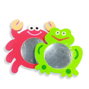 2025 di vendita calda regalo impermeabile per bambini in morbida schiuma giocattolo specchio magico giocattolo per bambini e ragazze a forma di cartone animato - Product Image 3