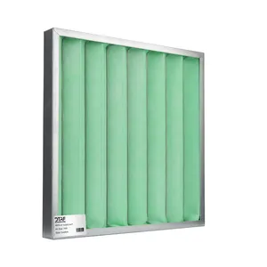 direct sales wholesale price portable panel G4 pleated Metal Folding Primary Air Filter