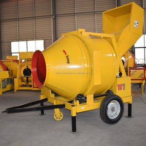 Mezcladora de Concreto de Tambor Reversible para Construcción, con Motor Diésel y Tolva Hidráulica Basculante, Suministro de Fábrica - Product Image 5