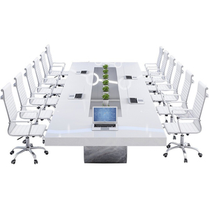 Conjunto <span class=keywords><strong>de</strong></span> Muebles <span class=keywords><strong>de</strong></span> Oficina <span class=keywords><strong>de</strong></span> Madera <span class=keywords><strong>para</strong></span> Sala <span class=keywords><strong>de</strong></span> Conferencias, Mesa <span class=keywords><strong>de</strong></span> <span class=keywords><strong>Reuniones</strong></span> Moderna con Sillas <span class=keywords><strong>para</strong></span> Uso en Hoteles - Product Image 6