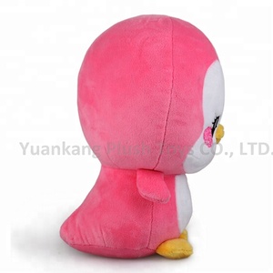 Custom Hand-Knitted YuanKang Penguin Plush Bean <b>Bag</b> <b>Toy</b> Doll Azo-Free PP Cotton Filling Embroidered Logo 31-50cm Sizes Certified - Product Image 5