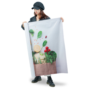 Bannière publicitaire verticale en tissu vinyle polyester imperméable, impression couleur intégrale, résistante aux UV, de haute qualité, pour salons professionnels et centres commerciaux - Product Image 6