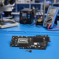 Carte mère testée pour MacBook Pro A2159 2019 128 Go 256 Go 500 Go avec Touch ID assorti
