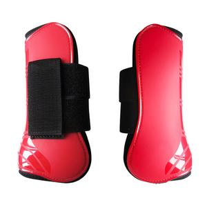 Ensemble de protections pour les jambes avant des chevaux, taille réglable, bottes de tendon pour chevaux, bandages de protection pour les jambes des chevaux, attelles réglables, 3 tailles applicables - Product Image 3