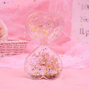 Hình Trái Tim Dầu Và Nước Đồ Chơi Đồng Hồ Cát Lỏng Đồng Hồ Cát - Product Image 4