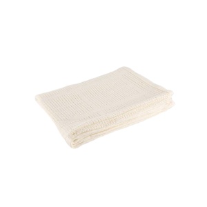 Wholesale 100%Cotton Raw White Cellular Thermal Blanket Baby Cotton Blankets - Product Image 2