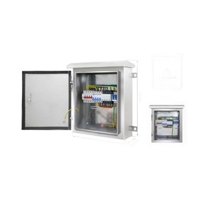 กล่องรวมสายไฟฟ้าโซลาร์เซลล์แบบเชื่อมต่อกับระบบกริด SECARE  วัสดุโลหะแผ่น  รองรับไฟฟ้ากระแสสลับ 8/15/20/30/50/60/100 กิโลวัตต์  มาตรฐาน IP54  แรงดันไฟฟ้า 1000 โวลต์  รุ่น Pv Combiner Box-26 - Product Image 2