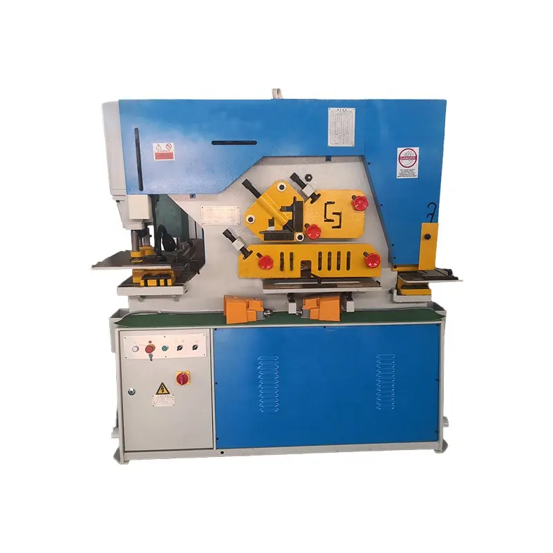 Angle Steel Channel Iron Cutting Machine Square Solid Bar Punching Steel Bar Bending Q35y-30 Hydraulic Iron Worker