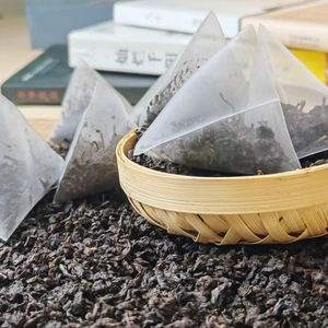 Siyah Oolong üçgen çanta çay poşeti kaynak fabrika doğrudan satış toptan Oolong çay - Product Image 6