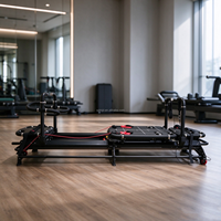 Reformer de Pilates en alliage d'aluminium, machine d'exercice multifonction réglable pour l'entraînement en studio, couleurs personnalisées, LOGO, directement de l'usine
