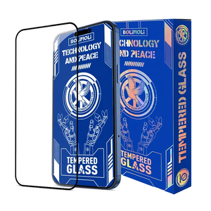 ฟิล์มกันรอยกระจกนิรภัยเต็มจอ BOLiMOLi TECHNOLOGY และ PEACE Pigeon 9h ความหนา 0.33 มม. <span class=keywords><strong>250</strong></span> ชิ้น สำหรับ <span class=keywords><strong>iPhone</strong></span> 13 14 15 17 Pro Max - Product Image 1