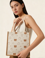 Tendances de la mode : Offre de sacs à main en coton et lin, petits et pratiques, pour le shopping, les voyages et les cadeaux, en gros et sur mesure