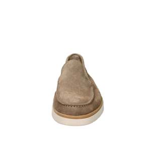 Mocassins pour homme Gino Tagli, couleur taupe, taille 44, talon de 2,5 cm, chaussures bateau - Product Image 3