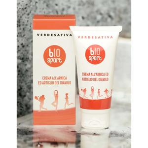 Crème Verdesativa Bio Sport à l'Arnica et à la Griffe du Diable 100ml pour <span class=keywords><strong>Massage</strong></span> et Entraînement Sportif - Product Image 1