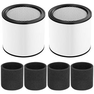 Filtre de remplacement pour aspirateurs humides/secs Shop-Vacs 90304 90350 90333, pour la plupart des aspirateurs de 5 gallons et plus. Partie #   90304, 90585 - Product Image 1