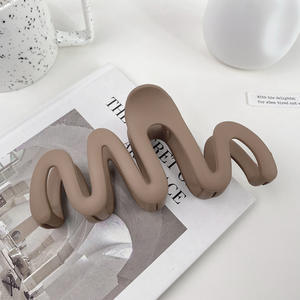 BLISSLIFE haute qualité femmes en plastique pinces à cheveux grande taille géométrique pinces à cheveux femme cheveux accessoires coiffure - Product Image 5