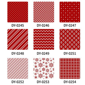 Autocollants de Noël à transfert de chaleur avec encre <span class=keywords><strong>infusible</strong></span>, taille au design personnalisé, feuilles de sublimation par transfert de chaleur pour tasse et presse - Product Image 6