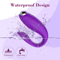 YAQU Diskreter Magnetischer Aufladbarer 10-Frequenz Leckvibrator Wasserdichte Vibrierende Unterwäsche G-Punkt-Vibratoren