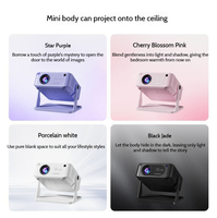 Mini projecteur intelligent 1080P WiFi6 360° directement de l'usine °   Gimbal Phone Mirroring Home Theater Custom HA109