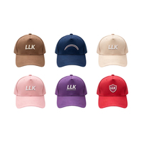 Casquette de papa réglable en coton rouge à 5 panneaux avec logo brodé personnalisé, casquette à 5 panneaux pour cadeau promotionnel