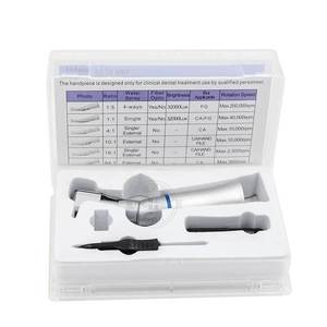 Pièce à main dentaire à faible vitesse avec interface de type E, avec anneau mobile en métal amélioré pour le meulage, le polissage et le retrait des aiguilles - Product Image 1