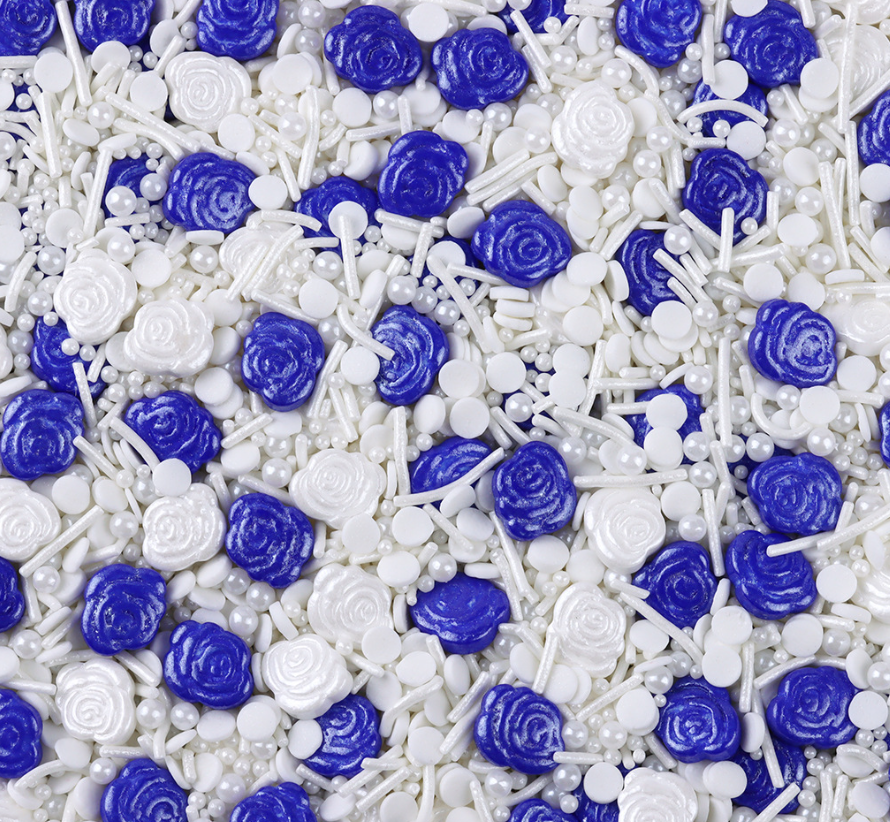 Demone blu e bianco. -100 grammi