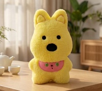 Boneka Plush Kartun Kawaii Grosir Campuran, Mainan Hewan Lucu Isi Dakron, Hadiah Mesin Cakar, OEM ODM Custom, Super Lembut PP