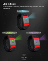 Pulsera Inteligente de Fitness, Monitor de Actividad, Unisex, Resistente al Agua IP67, con Monitor de Ritmo Cardíaco