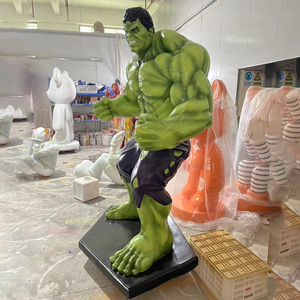 Estatua de <span class=keywords><strong>Hulk</strong></span> Grande Personalizada, Artesanía en Resina, Estatua de Acción de <span class=keywords><strong>Hulk</strong></span> de Tamaño Real - Product Image 3