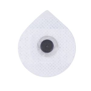 Wegwerp 3,9 mm Snap <span class=keywords><strong>ECG</strong></span>-elektrodepad van niet-geweven stof, druppelvormig, geleidend, met ozon-desinfecterende kleeflaag, 50 mm formaat, medisch - Product Image 3