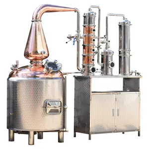 300 Liter Gin Still Alcohol Distillery Machine With Skewer Function