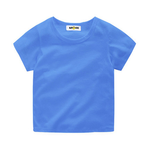 เสื้อยืดและเสื้อท็อปเด็กขายดี ผลิตจากผ้าฝ้ายหวี 100% รับทำโลโก้ตามสั่ง - Product Image 5