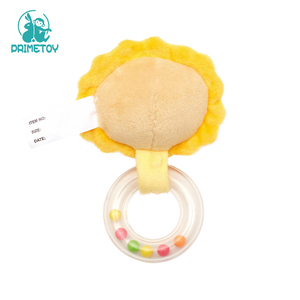 Moins cher bébé de bande dessinée en peluche mignon animal main sonnerie cloche saisir lion jouet bébé <span class=keywords><strong>puzzle</strong></span> apaisant poupée - Product Image 2