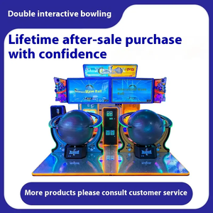 Machine <span class=keywords><strong>de</strong></span> <span class=keywords><strong>jeu</strong></span> d'arcade interactive géante et immersive, type bowling, à monnayeur, avec éclairage néon complet, pour la compétition sportive, équipement <span class=keywords><strong>de</strong></span> divertissement - Product Image 6