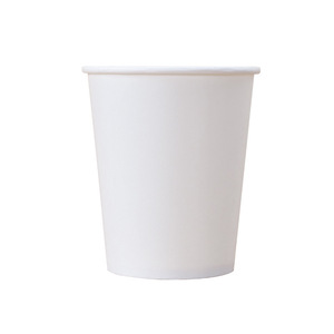 Vasos de papel desechables, color blanco puro, tamaño pequeño, para bebidas calientes, uso en fiestas, uso doméstico, comercial, venta al por mayor, 100 Uds. - Product Image 1