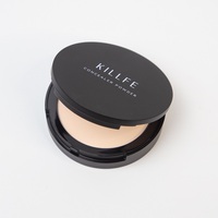 Poudre de maquillage minéral de vente chaude contrôle de l'huile couleurs personnalisées fond de teint maquillage pour le visage poudre de presse compacte