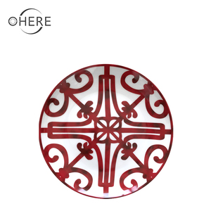 Creativo rosso bone china <span class=keywords><strong>piatti</strong></span> <span class=keywords><strong>set</strong></span> di stoviglie di Lusso commercio all'ingrosso antipasto cena <span class=keywords><strong>piatti</strong></span> che serve <span class=keywords><strong>piatti</strong></span> da dessert <span class=keywords><strong>set</strong></span> per la cerimonia nuziale - Product Image 4