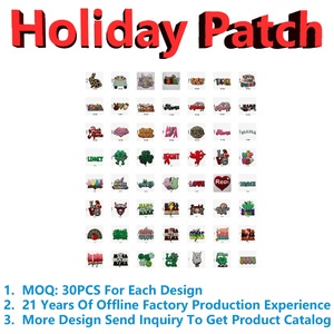 Tùy chỉnh thêu rô <span class=keywords><strong>Retro</strong></span> Mama Logo vá kỳ nghỉ mẹ ngày vui sắt trên Chenille các bản vá lỗi cho quần áo - Product Image 6