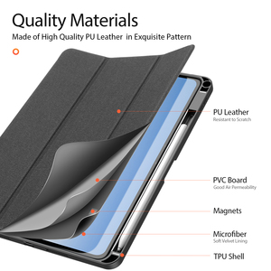 เคสแท็บเล็ตแบบพับสามตอนพร้อมช่องใส่ปากกา ป้องกันการกระแทก สำหรับ Xiaomi Pad 8 <span class=keywords><strong>Pro</strong></span> Xiaomi Pad 7 ขายส่ง - Product Image 6