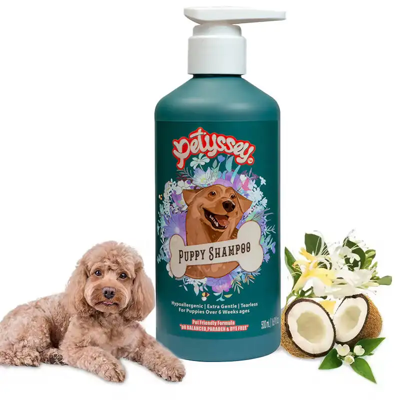 Sensitive constitution natural and mild formula doggies shampoo pup shampoo