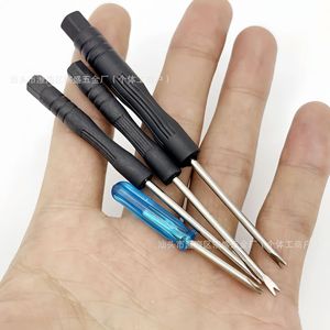 Watch Screwdriver Set 0.8mm Guide Pin 2mm V-Shaped Blue Transparent Mini Tool For Strap Repair And Disassembly - Product Image 1