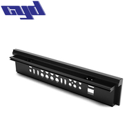 Services de pièces en aluminium Boîtier d'appareil électronique Contrôle industriel Composants informatiques Aluminium extrudé CNC