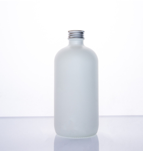 Flacone Dispenser Vuoto <span class=keywords><strong>in</strong></span> <span class=keywords><strong>Vetro</strong></span> Satinato Trasparente da 500ml con Pompa Dorata per Sapone <span class=keywords><strong>Liquido</strong></span> e Detergente per Pannolini, Prodotto <span class=keywords><strong>in</strong></span> Cina - Product Image 5