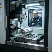 Réservoirs d'air en acier inoxydable 316 sur mesure de haute qualité, usinés CNC, pour suspension pneumatique