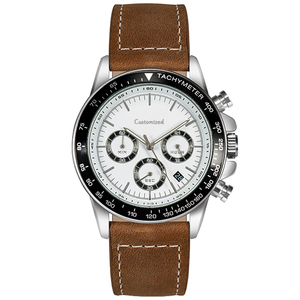 Reloj Deportivo Cronógrafo Multifuncional de Acero Inoxidable a Prueba de Agua para Hombres de Negocios - Product Image 5
