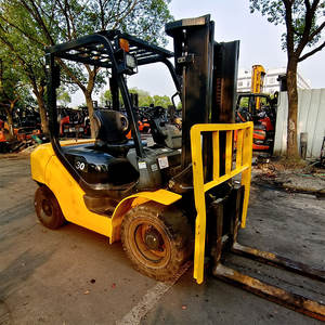 Hoge Kwaliteit Japanse Motor Geïmporteerde Originele <span class=keywords><strong>Komatsu</strong></span> Counterbalanced Tweedehands Heftruck 3 Ton Gebruikte Diesel Heftruck - Product Image 5